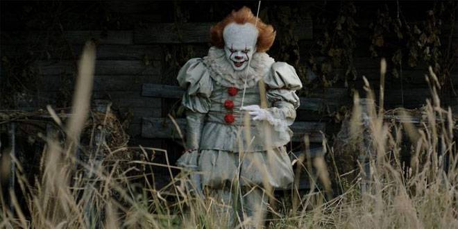 Máscara de Halloween Assustador Pennywise Palhaço Assustador Cara