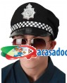 Óculos polícia Acessórios para disfarces de Carnaval ou Halloween