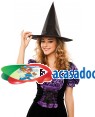Chapéu bruxa infantil  Acessórios para disfarces de Carnaval ou Halloween