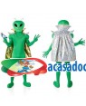 Fato de Alien Extraterrestre para Adulto para Carnaval
