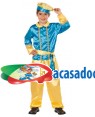 Fato Assistente do Rei Mago Azul 70634, Loja de Fatos Carnaval acasadocarnaval.pt, Disfarces, Acessórios de Carnaval, Mascaras, Perucas, Chapeus