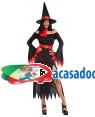 Fato Bruxa Preta para Carnaval ou Halloween 6578 - A Casa do Carnaval.pt