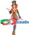 Fato de Chapeleira Maluca Mulher para Carnaval o Halloween | A Casa do Carnaval.pt
