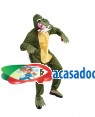Fato de Crocodilo/Dinossauro Adulto Tamanho M para Carnaval o Halloween | A Casa do Carnaval.pt