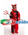 Fato de Demónio Infantil para Carnaval o Halloween | A Casa do Carnaval.pt