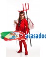 Fato de Diaba Infantil para Carnaval o Halloween | A Casa do Carnaval.pt