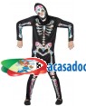 Fato de Esqueleto Homem para Carnaval o Halloween | A Casa do Carnaval.pt