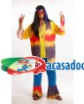 Fato de Hippie Homem Adulto M/L para Carnaval o Halloween | A Casa do Carnaval.pt