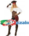 Fato de Pirata Mulher para Carnaval o Halloween | A Casa do Carnaval.pt