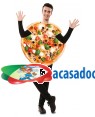 Fato de Pizza Adulto para Carnaval