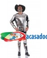 Fato de Quixote Adulto Tamanho XL para Carnaval o Halloween | A Casa do Carnaval.pt