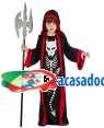 Fato Demónio Esqueleto para Carnaval ou Halloween 1999 - A Casa do Carnaval.pt