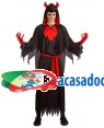 Fato Diabo Preto para Carnaval ou Halloween 7785 - A Casa do Carnaval.pt