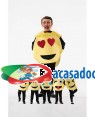 Fato Emoji Emoticons 8-10 Anos para Carnaval o Halloween 92142 | A Casa do Carnaval.pt