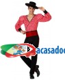 Fato Espanhol Flamenco Vermelho Adulto, Loja de Fatos Carnaval, Disfarces, Artigos para Festas, Acessórios de Carnaval, Mascaras, Perucas 842 acasadocarnaval.pt