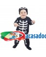 Fato Esqueleto Bebé para Carnaval