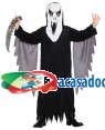 Fato Fantasma Scream para Carnaval ou Halloween 2314 - A Casa do Carnaval.pt
