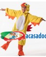 Fato Galinha Criança 3-5 Anos para Carnaval o Halloween 92166 | A Casa do Carnaval.pt