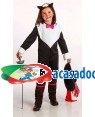 Fato Gata Mosqueteira Criança Tamanho 3 a 5 Anos para Carnaval o Halloween 91497 | A Casa do Carnaval.pt