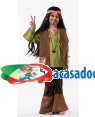 Fato Hippie Menino 8-10 Anos para Carnaval o Halloween 92152 | A Casa do Carnaval.pt