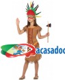 Fato Índia Apache Infantil para Carnaval