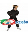 Fato Macaco Chimpanzé Criança para Carnaval