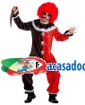 Fato Palhaço Diabolico para Carnaval ou Halloween 2429 - A Casa do Carnaval.pt