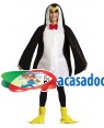 Fato Pinguim Tamanho M/L para Carnaval