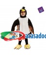 Fato Pinguim Pelucia para Carnaval