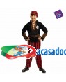 Fato Pirata Bandana Menino para Carnaval