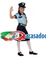 Fato Policia Azul Menina, Loja de Fatos Carnaval, Disfarces, Artigos para Festas, Acessórios de Carnaval, Mascaras, Perucas, Chapeus 508 acasadocarnaval.pt