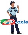 Fato Policia Azul Menino, Loja de Fatos Carnaval, Disfarces, Artigos para Festas, Acessórios de Carnaval, Mascaras, Perucas, Chapeus 353 acasadocarnaval.pt