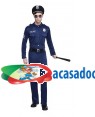 Fato Policia Tamanho S para Carnaval