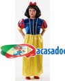 Fato Princesa das Neves 5-7 Anos para Carnaval o Halloween 92197 | A Casa do Carnaval.pt