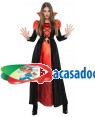 Fato Rainha Vampira para Carnaval ou Halloween 5995 - A Casa do Carnaval.pt