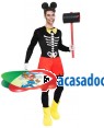 Fato Ratinho Zombie para Carnaval ou Halloween 4408 - A Casa do Carnaval.pt