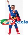 Fato Super Heroi Criança 3-5 Anos para Carnaval o Halloween 92127 | A Casa do Carnaval.pt