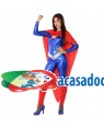 Fato Super Heroína Comic Adulto para Carnaval