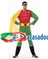Fato Super Robin Homem Tamanho M/L para Carnaval o Halloween 92126 | A Casa do Carnaval.pt