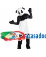 Fato Urso Panda Mascote Gigante para Carnaval