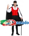Fato Vampiro Dracula para Carnaval ou Halloween 2863 - A Casa do Carnaval.pt