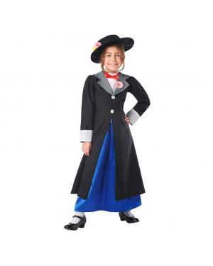 Fato de Mary Poppins para Menina para Carnaval
