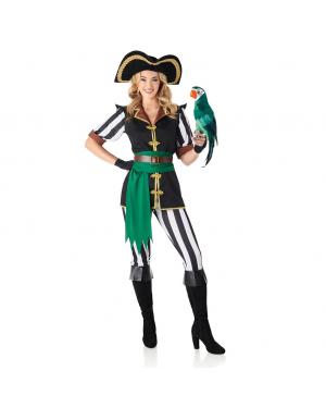 Fato de Pirata Parrot para Mulher para Carnaval