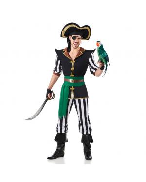 Fato de Pirata Parrot para Homem para Carnaval