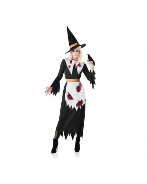 Fato de Bruxa de Salem para Mulher para Halloween