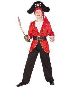 Fato Capitão Pirata Menino 70634, Loja de Fatos Carnaval acasadocarnaval.pt, Disfarces, Acessórios de Carnaval, Mascaras, Perucas, Chapeus e Fantasias