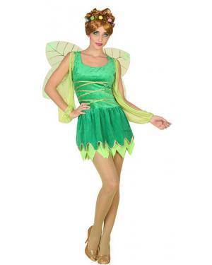 Fato de Fada Verde Adulta para Carnaval o Halloween | A Casa do Carnaval.pt