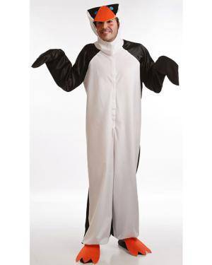 Fato de Pinguim Adulto M/L para Carnaval o Halloween | A Casa do Carnaval.pt