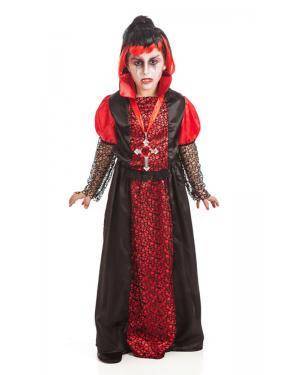 Fato de Vampira Infantil para Carnaval o Halloween | A Casa do Carnaval.pt