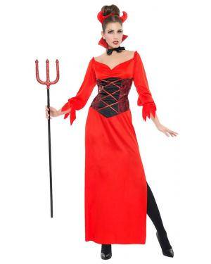 Fato Diaba Vermelha para Carnaval ou Halloween 1258 - A Casa do Carnaval.pt
